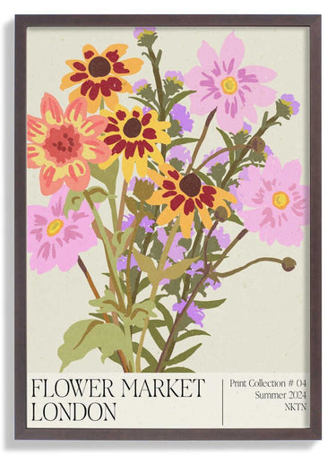 London Flower Market by NKTN - Kuriosis Fine Art GmbH