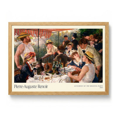 Luncheon of the Boating Party Art Exhibition von Pierre A. Renoir