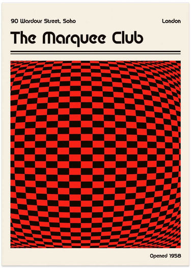 Marquee Club Retro by Retrodrome - Kuriosis Fine Art GmbH