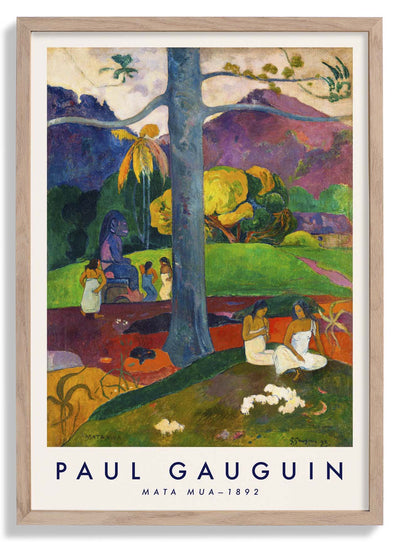 Mata Mua by Paul Gauguin