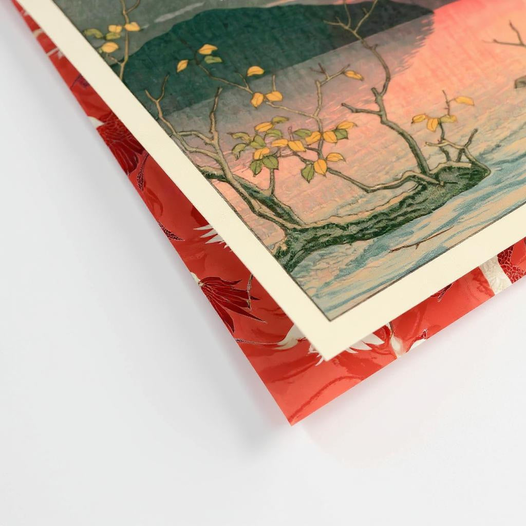 Shuzenji in Rain Art Print by Hasui Japanese Poster – Kuriosis