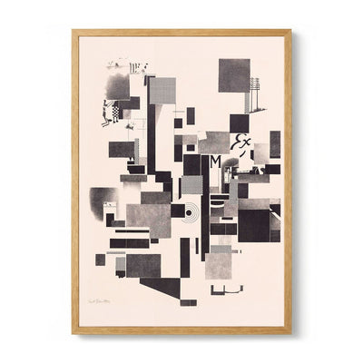 Merz 3 Kurt Schwitters 6 Lithos Pl2  von Kurt Schwitters