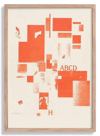 Merz 3 Kurt Schwitters 6 Lithos Pl5 by Kurt Schwitters