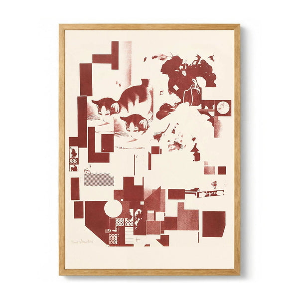 Merz 3 Kurt Schwitters 6 Lithos Pl6 by Kurt Schwitters