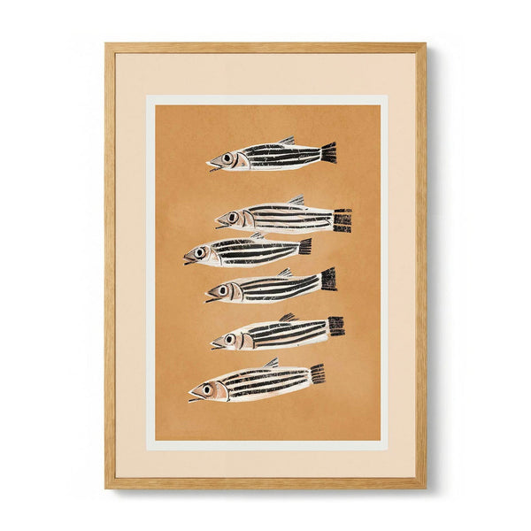 Minimal Fish Study by City Art
