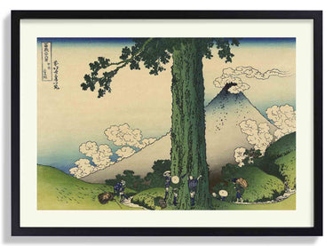 Mishima Pass in Kai Province by Katsushika Hokusai - Kuriosis Fine Art GmbH
