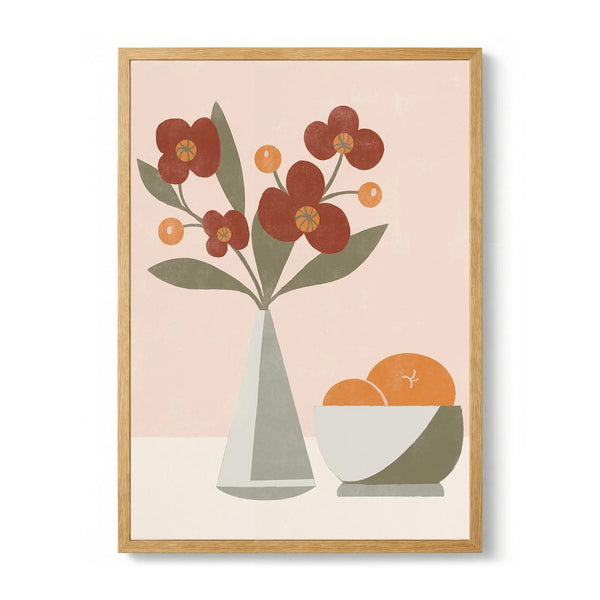 Modern Floral Still Life by Las3curiosas