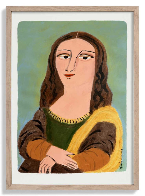 Modern Mona Lisa by Karin Lauria