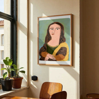 Modern Mona Lisa by Karin Lauria - Kuriosis Fine Art GmbH