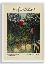 Affen und Papagei Rousseau Ausstellung - Kuriosis Fine Art GmbH