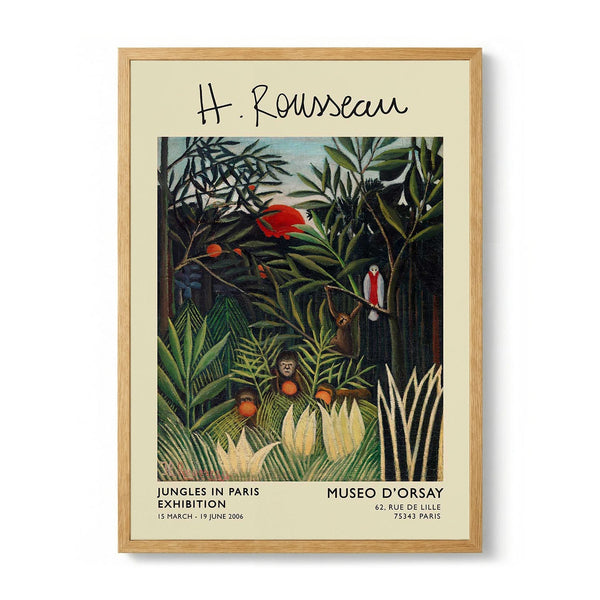 Monkeys and Parrot Rousseau Exhibition