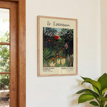 Affen und Papagei Rousseau Ausstellung - Kuriosis Fine Art GmbH