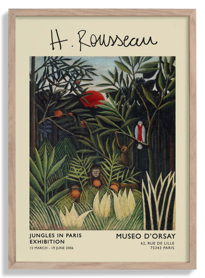 Monkeys and Parrot Rousseau Exhibition