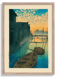 Morning at Onegishi by Hasui - Kuriosis Fine Art GmbH