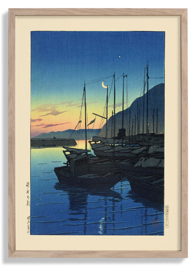 Morning in the Beppu by Hasui