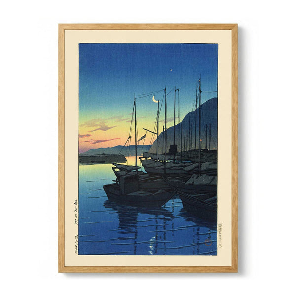 Morning in the Beppu by Hasui - Kuriosis Fine Art GmbH