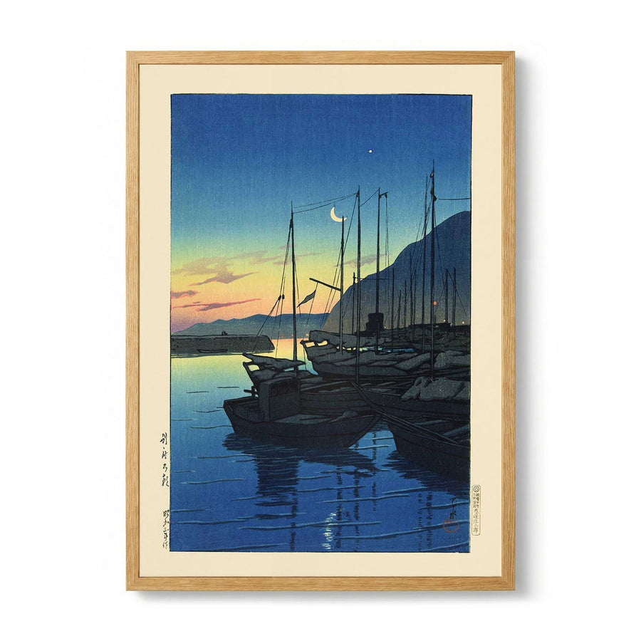 Morning in the Beppu by Hasui - Kuriosis Fine Art GmbH