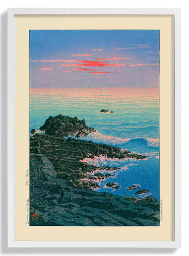 Morning of Cape Inubo by Hasui - Kuriosis Fine Art GmbH