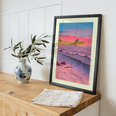 Morning Sea at Shiribeshi by Hasui - Kuriosis Fine Art GmbH