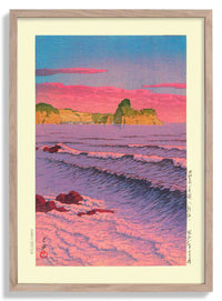 Morning Sea at Shiribeshi by Hasui - Kuriosis Fine Art GmbH
