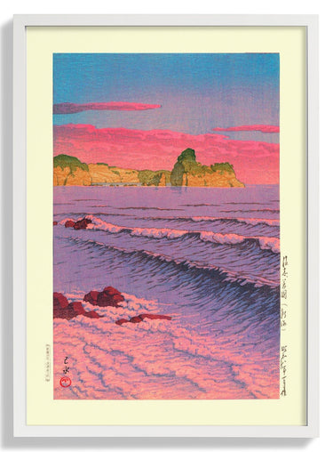 Morning Sea at Shiribeshi by Hasui - Kuriosis Fine Art GmbH