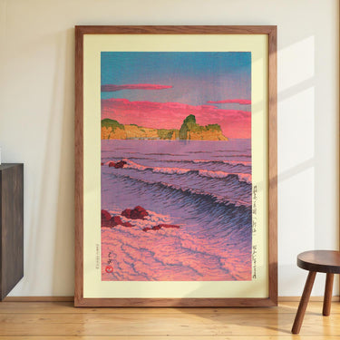 Morning Sea at Shiribeshi by Hasui - Kuriosis Fine Art GmbH