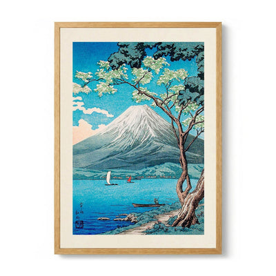 Mount Fuji from Lake Yamanaka by Takahashi Shōtei