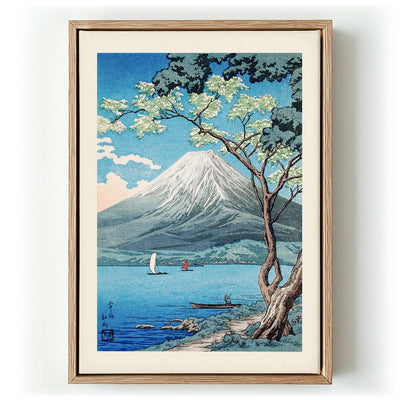 Mount Fuji from Lake Yamanaka by Takahashi Shōtei