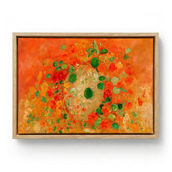 Nasturtiums Painting by Odilon Redon - Kuriosis Fine Art GmbH