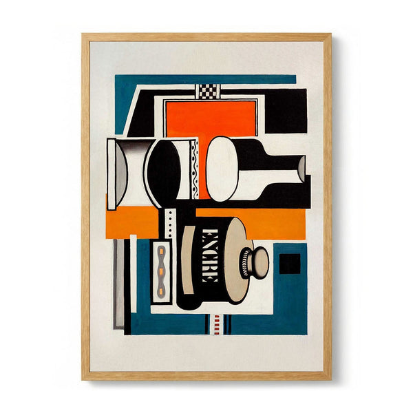 Nature morte à l’encrier by Fernand Léger