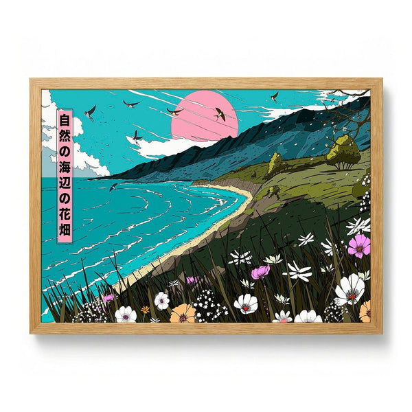 Natures Costal Meadow Panormama by Nicholas