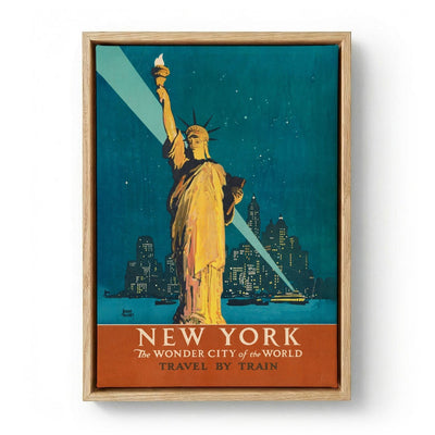 New York, the wonder city of the world Travel by train (1927)