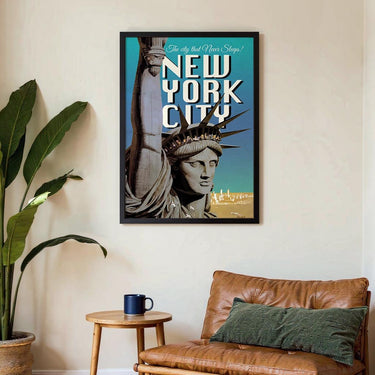 New York mit Freiheitsstatue - Kuriosis Fine Art GmbH