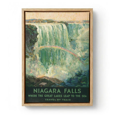 Niagara Falls, where the Great Lakes leap to the sea Travel by train (1925)