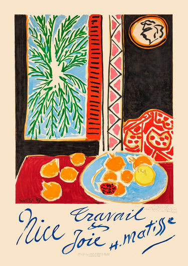 Nice Travail et Joie by Henri Matisse - Kuriosis Fine Art GmbH