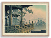 Nigatsudo Temple, Nara by Hasui - Kuriosis Fine Art GmbH