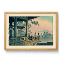 Nigatsudo Temple, Nara by Hasui - Kuriosis Fine Art GmbH