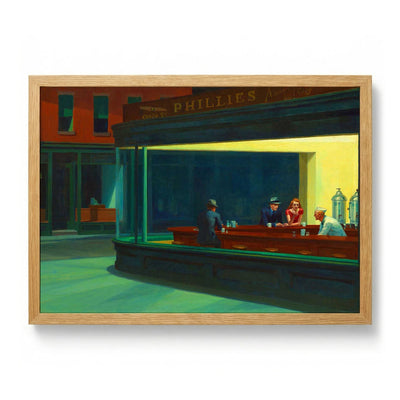 Nighthawks by Edward Hopper