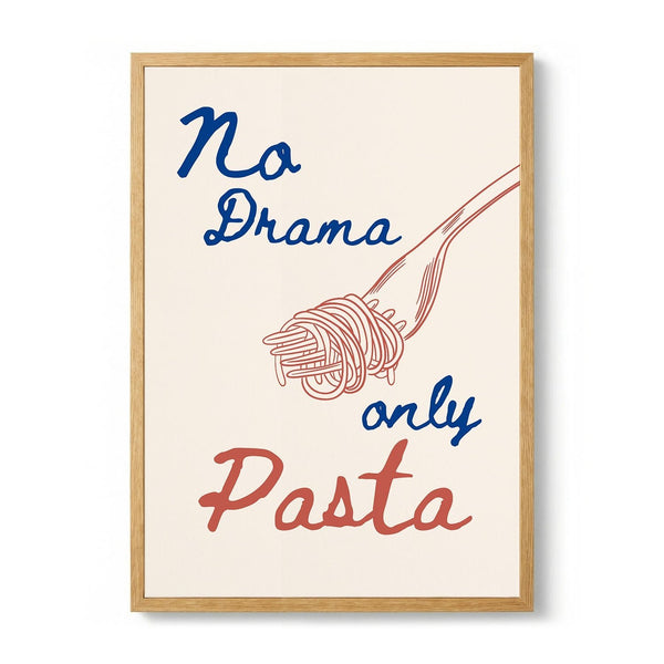 No Drama Only Pasta by Ohkimiko