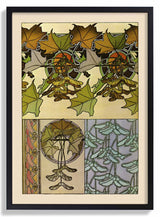 Oak Leaves by Alphonse Mucha - Kuriosis Fine Art GmbH