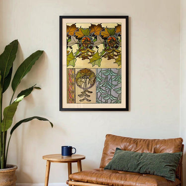 Eichenblätter von Alphonse Mucha – Kuriosis Fine Art GmbH