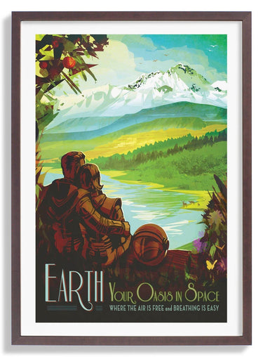 Oasis in Space - Kuriosis Fine Art GmbH