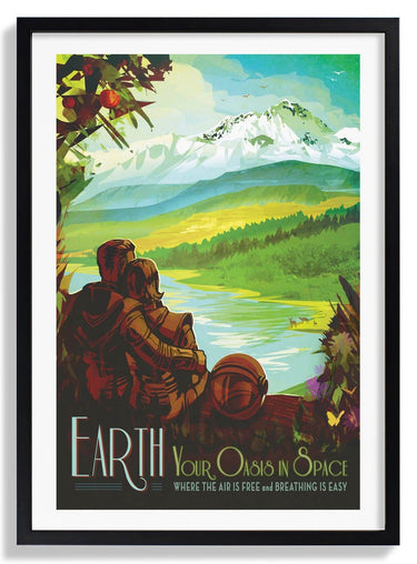 Oasis in Space - Kuriosis Fine Art GmbH