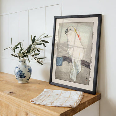 Obatan omu Obatan parrot 1926 by Hiroshi Yoshida - Kuriosis Fine Art GmbH