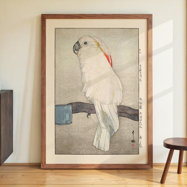 Obatan omu Obatan parrot 1926 by Hiroshi Yoshida - Kuriosis Fine Art GmbH