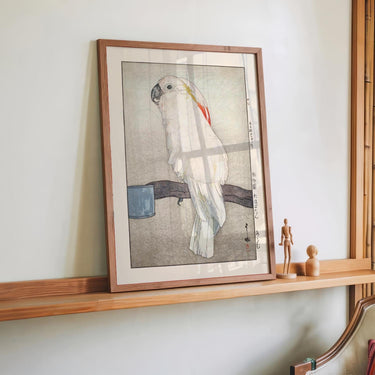 Obatan omu Obatan parrot 1926 by Hiroshi Yoshida - Kuriosis Fine Art GmbH