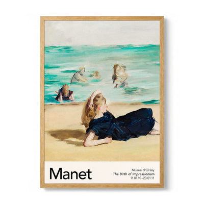 On the Beach von Manet Exhibition