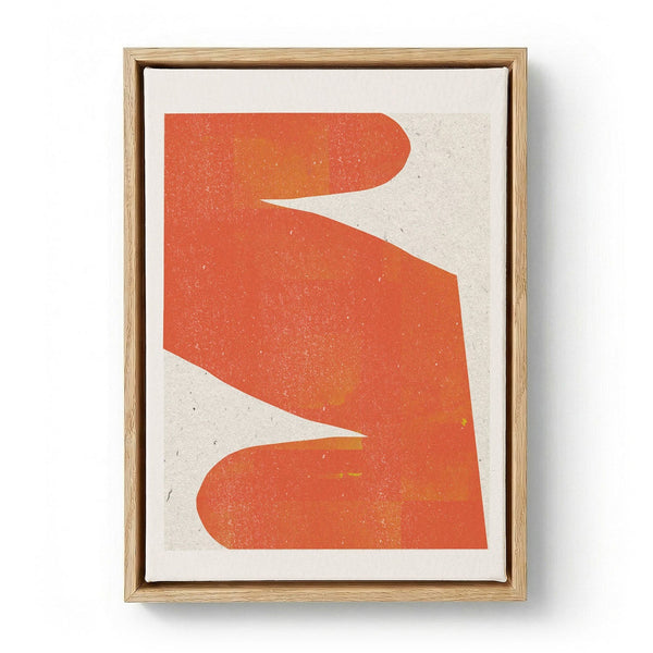 Orange Silhouette by THE MIUUS STUDIO - Kuriosis Fine Art GmbH