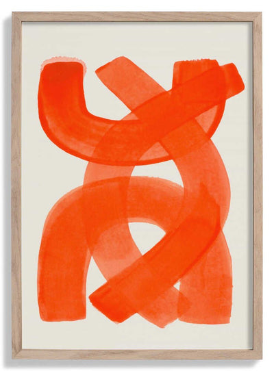 Orange Strokes door Ejaaz Haniff