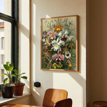 Orchideae Lilly Flowers von Ernst Haeckel – Kuriosis Fine Art GmbH
